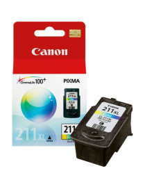 Canon CL-211XL Original Inkjet Ink Cartridge - Cyan, Magenta, Yellow - 1 Each - 349 Pages Tri-color