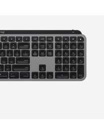 Logitech MX Keys Advanced Wireless Illuminated Keyboard for Mac, Tactile Responsive Typing, Backlighting, Bluetooth, USB-C, Appl