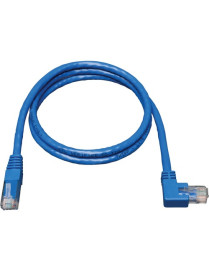 Tripp Lite N204-005-BL-RA Cat6 Patch Cable - 5 ft Category 6 Network Cable for Network Device - First End: 1 x RJ-45 Network - M