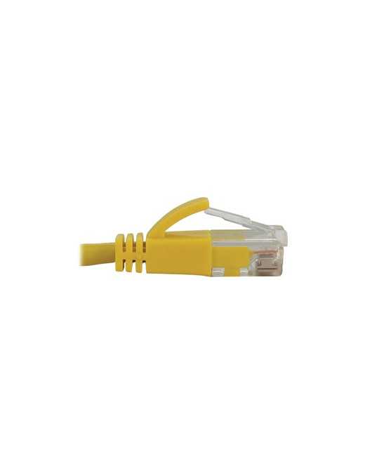 Tripp Lite N261-S15-YW Cat6a UTP Patch Network Cable - 15 ft Category 6a Network Cable for Network Device, Server, Switch, Route