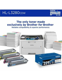Brother HL-L3280CDW Desktop Wireless Laser Printer - Color - Plain Paper Print