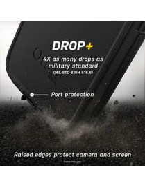 OtterBox Defender Rugged Carrying Case (Holster) Apple iPhone 12 Pro, iPhone 12 Smartphone - Black - Dirt Resistant, Bump Resist