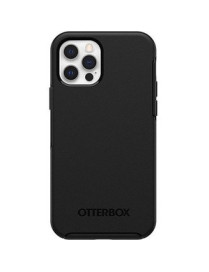 OtterBox iPhone 12 and iPhone 12 Pro Symmetry Series Antimicrobial Case - For Apple iPhone 12, iPhone 12 Pro Smartphone - Black 
