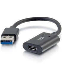 C2G 6in USB C USB A SuperSpeed USB 5Gbps Adapter Converter - Female to Male - 6" USB/USB-C Data Transfer Cable for Notebook, Des