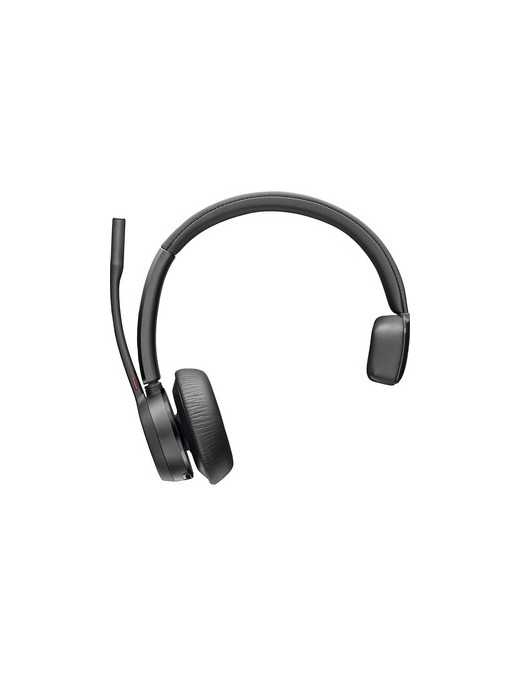 HP Inc. Poly Voyager 4310 USB-C Headset - Siri, Google Assistant - Mono - USB Type A, USB Type C - Wired/Wireless - Bluetooth - 
