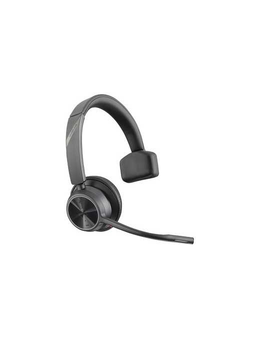 HP Inc. Poly Voyager 4310 USB-C Headset - Siri, Google Assistant - Mono - USB Type A, USB Type C - Wired/Wireless - Bluetooth - 