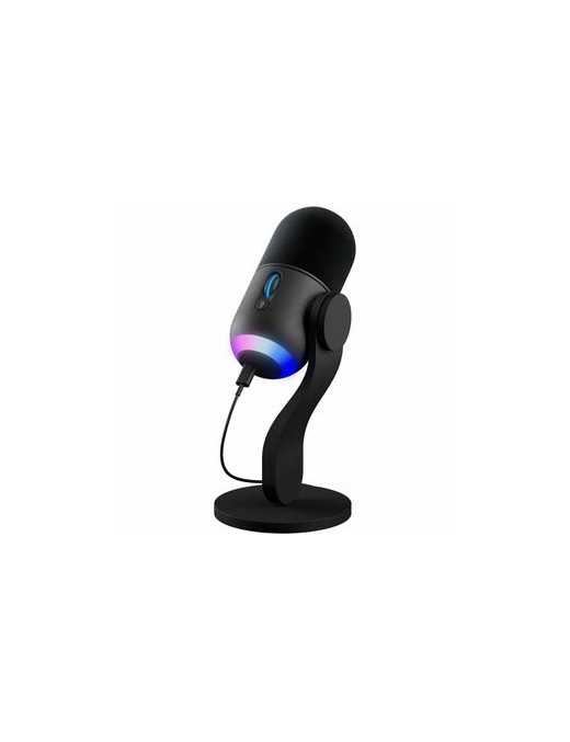 Logitech Blue Yeti GX Dynamic Microphone - Black - 50 Hz to 18 kHz - Super-cardioid - Desktop, Boom Mountable - USB Type C