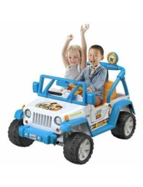 Mattel Canada Disney Pixar Toy Story Jeep Wrangler Ride-On - 7 Year - 58.97 kg - 12 V DC
