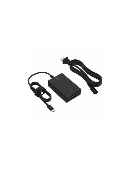 Belkin CONNECT USB-C Core GaN Power Adapter 100W - 100 W - 8 ft Cable - Black