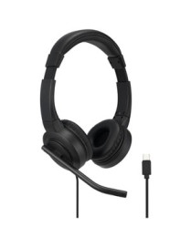 Kensington H1000 USB-C On-Ear Headset - Stereo - USB Type C - Wired - 32 Ohm - 20 Hz - 20 kHz - On-ear, Over-the-head - Binaural