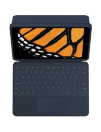 Logitech Rugged Combo 3 Rugged Keyboard/Cover Case Apple iPad (8th Generation), iPad (7th Generation) Tablet - Blue - Pry Resist