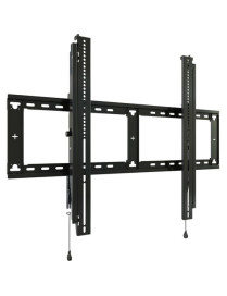 Chief Extra-Large Fit Wall Mount for Display, Wall Plate - Black - Height Adjustable - 49" to 98" Screen Support - 113.40 kg Loa