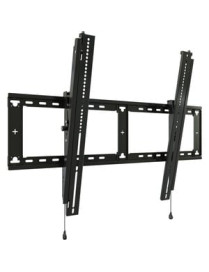 Chief Extra-Large Fit Wall Mount for Display, Wall Plate - Black - Height Adjustable - 49" to 98" Screen Support - 113.40 kg Loa