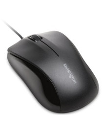 Kensington Mouse for Life USB Three-Butto - Optical - Cable - USB - Scroll Wheel - 3 Button(s) - Symmetrical