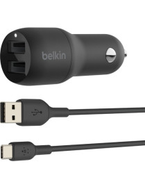Belkin BOOST↑CHARGE Auto Adapter - 5 V DC/4.80 A Output