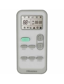 Hisense AP0821CR1W Portable Air Conditioner - Cooler - 8000 BTU/h Cooling Capacity - 32.5 m² Coverage - Dehumidifier - Washable 