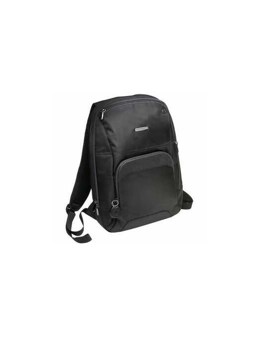 Kensington Triple Trek Carrying Case (Backpack) for 14" Tablet, Ultrabook, Chromebook, Smartphone, Accessories - Black - Scratch