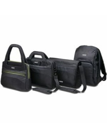 Kensington Triple Trek Carrying Case (Backpack) for 14" Tablet, Ultrabook, Chromebook, Smartphone, Accessories - Black - Scratch