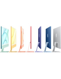Apple iMac MQRJ3LL/A All-in-One Computer - Apple M3 Octa-core (8 Core) - 8 GB RAM - 256 GB SSD - 24" 4.5K 4480 x 2520 - Desktop 