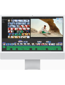 Apple iMac MQRJ3LL/A All-in-One Computer - Apple M3 Octa-core (8 Core) - 8 GB RAM - 256 GB SSD - 24" 4.5K 4480 x 2520 - Desktop 