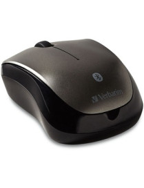 Verbatim Bluetooth Wireless Tablet Multi-Trac Blue LED Mouse - Graphite - Blue LED/Optical - Wireless - Bluetooth - 1 Pack - 160