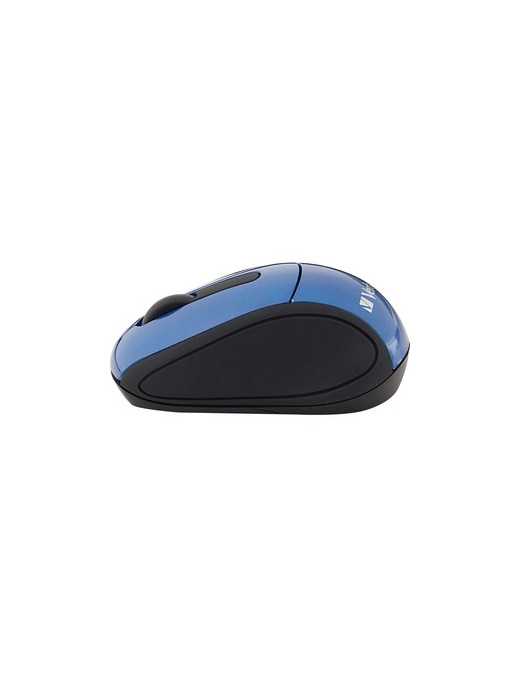 Verbatim Wireless Mini Travel Optical Mouse - Blue - Optical - Wireless - Radio Frequency - Blue - 1 Pack - USB 2.0 - 1600 dpi -