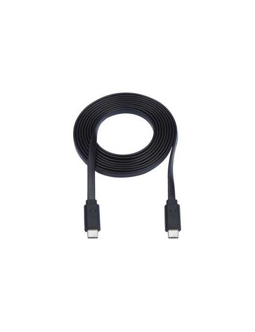 Tripp Lite U040-003-C USB-C to USB-C Cable, M/M, Black, 3 ft. (0.9 m) - 3 ft Thunderbolt 3 Data Transfer Cable for Smartphone, C