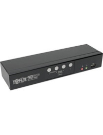 Tripp Lite 4-Port HDMI/USB KVM Switch with Audio/Video and USB Peripheral Sharing - 4 Computer(s) - 1 Local User(s) - 1920 x 120