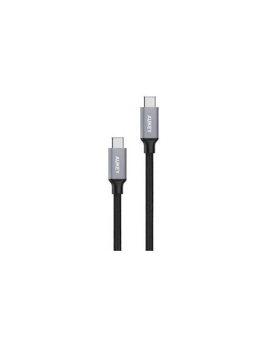 Eva Groups AUKEY USB-C to C PD Charging Cable - 3.9 ft USB-C Data Transfer Cable for Smartphone, Tablet, Notebook - First End: 1