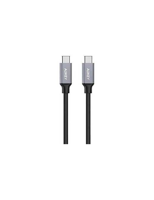 Eva Groups AUKEY USB-C to C PD Charging Cable - 3.9 ft USB-C Data Transfer Cable for Smartphone, Tablet, Notebook - First End: 1