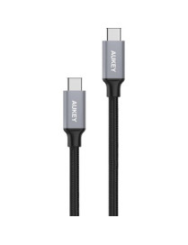 Eva Groups AUKEY USB-C to C PD Charging Cable - 6.6 ft USB-C Data Transfer Cable for Smartphone, Tablet, Notebook - First End: 1