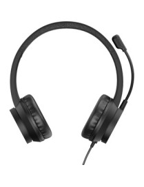 CODi Noise Cancelling Headset with USB-A Connectivity - Stereo - USB Type A - Wired - Over-the-head - Binaural - Ear-cup - 5 ft 