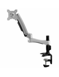 Amer Networks Amer Mounts Long Articulating Monitor Arm (Clamp Base) Supports Flat Panel Size up to 32" AMR1ACL - Single articul