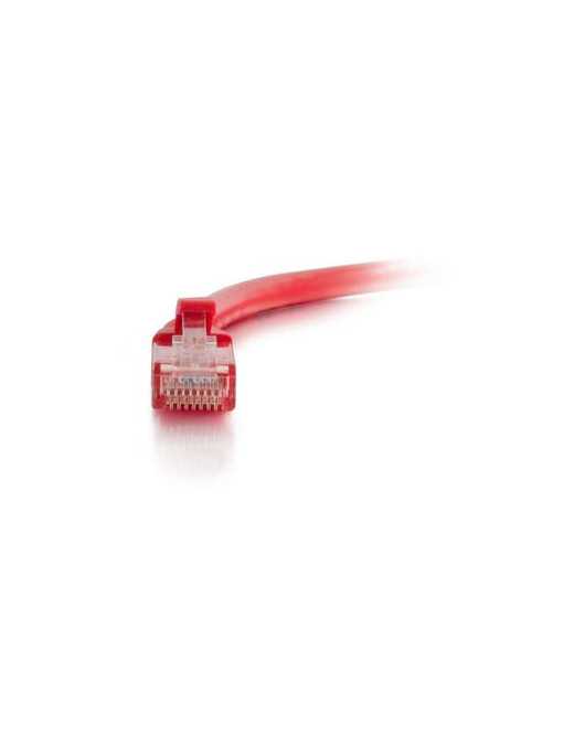 C2G Cat6 Patch Cable - RJ-45 Male Network - RJ-45 Male Network - 2.13m - Red