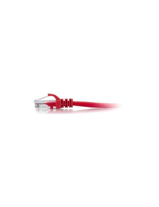 C2G Cat6 Patch Cable - RJ-45 Male Network - RJ-45 Male Network - 2.13m - Red